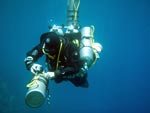 Zdjęcia z nurkowania technicznego na 122 metry. Egipt - Dahab. Zdjęcie nurkowe