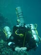Zdjęcia z nurkowania technicznego na 122 metry. Egipt - Dahab. Zdjęcie nurkowe