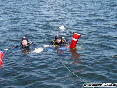 Fotorelacja - Nurkowanie 105 metrów. Polska - J. Hańcza. Maj 2009. Zdjęcia nurkowe Zdjęcia nurkowe.